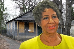 Aretha Franklin's childhood home