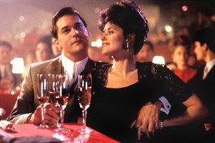 GOODFELLAS, Ray Liotta, Lorraine Bracco, 1990 FILM STILL