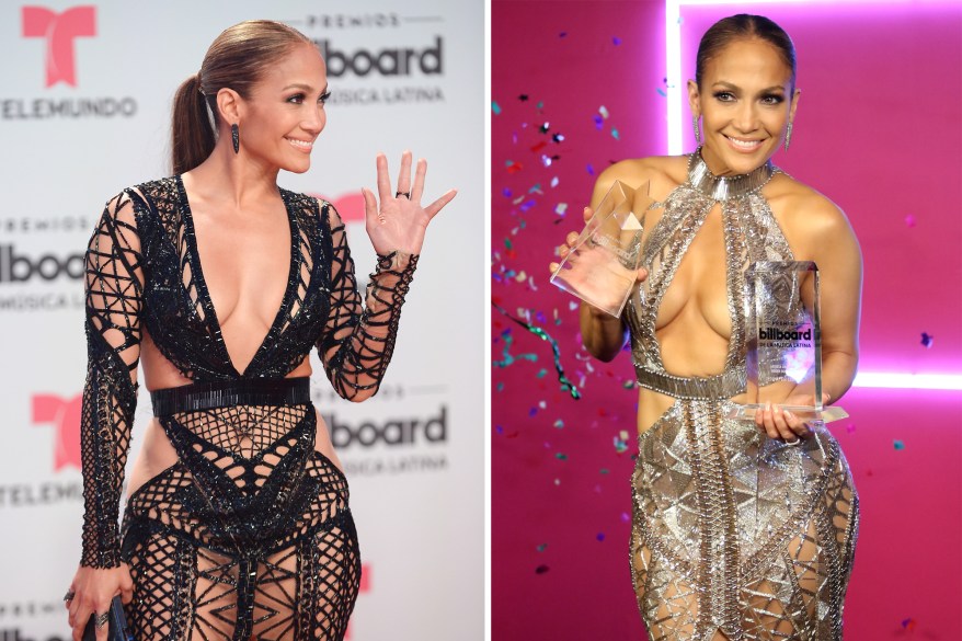 J.Lo rocks two barely-there dresses and more star snaps