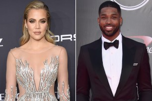 Khloé Kardashian and Tristan Thompson