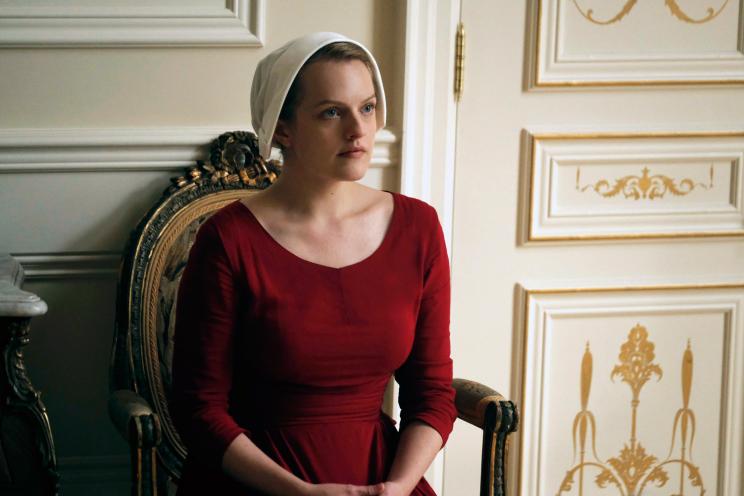 Elisabeth Moss in "The Handmaid's Tale"