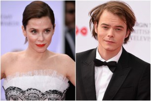 Anna Friel and Charlie Heaton