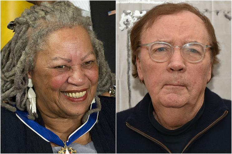 Toni Morrison and James Patterson