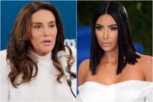 Caitlyn Jenner and Kim Kardashian