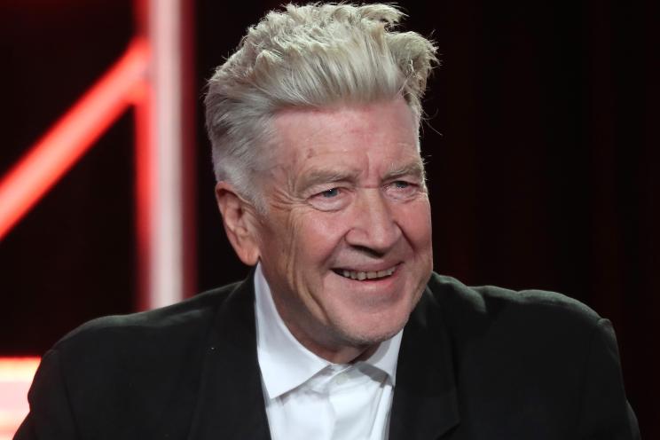 PASADENA, CA - JANUARY 09: Director David Lynch of the television show 'Twin Peaks' speaks onstage during the Showtime portion of the 2017 Winter Television Critics Association Press Tour at the Langham Hotel on January 9, 2017 in Pasadena, California. (Photo by Frederick M. Brown/Getty Images)
