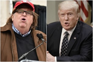 `Michael Moore and Donald Trump