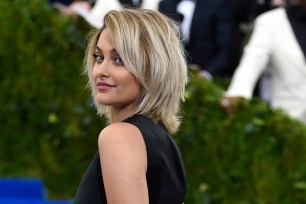Paris Jackson attends the Met gala on May 1.