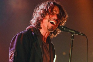 Soundgarden's Chris Cornell performs at the iTunes Festival showcase during the SXSW Music Festival on Thursday, March 13, 2014, in Austin, Texas. (Photo by Jack Plunkett/Invision/AP)