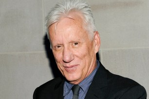 FILE - In this June 25, 2013 file photo, actor James Woods attends the "White House Down" premiere party at The Frick Collection, in New York. Woods is asking a court to dismiss an Ohio activists defamation lawsuit against him over a comment he retweeted during the presidential campaign season. The Columbus Dispatch reported Portia Boulger, a Chillicothe resident and supporter of Bernie Sanders, filed the federal lawsuit in March. Boulger is seeking $3 million in damages .(Photo by Evan Agostini/Invision/AP, File)