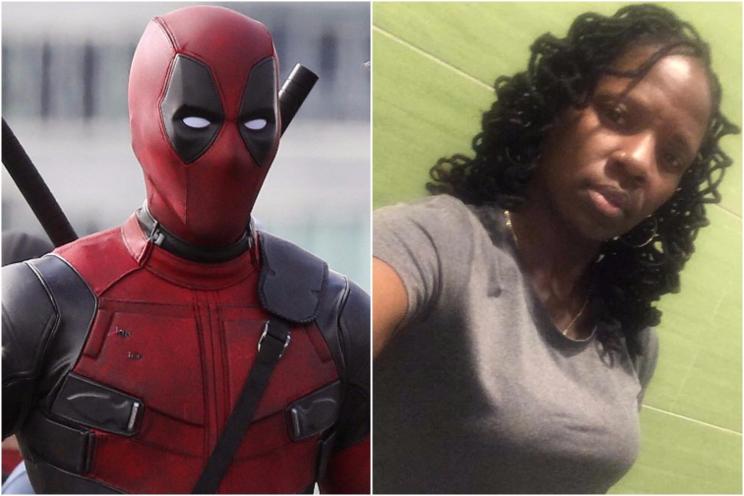 Ryan Reynolds as Deadpool and stuntwoman Joi “SJ” Harris