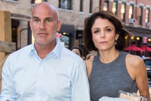 Dennis Shields and Bethenny Frankel