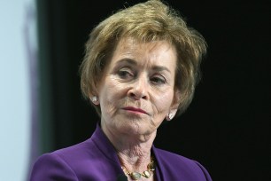 NEW YORK, NY - JUNE 13: Judge Judy Sheindlin seen on stage during the 2017 Forbes Women's Summit at Spring Studios on June 13, 2017 in New York City. (Photo by Gary Gershoff/WireImage)