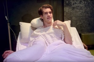 Andrew Garfield in "Angels in America"