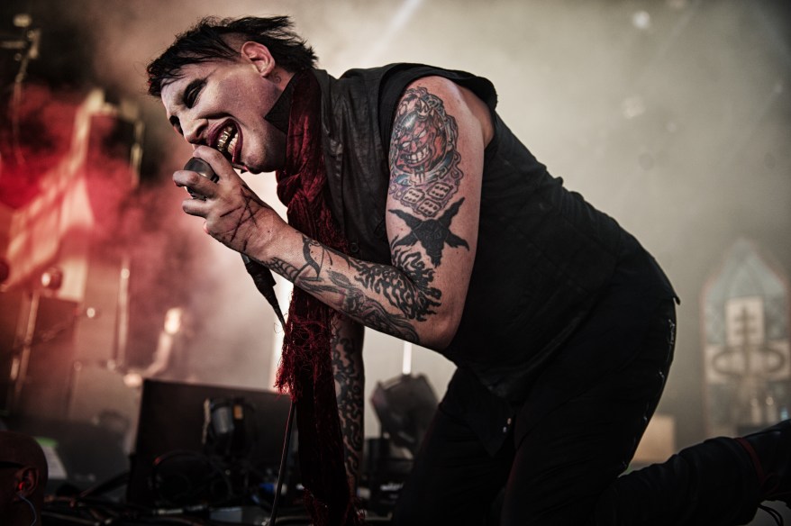 Marilyn Manson Performs in Dallas Texas