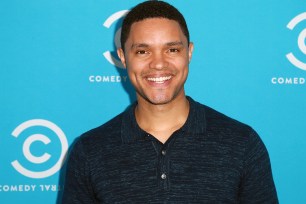 LOS ANGELES, CA - MAY 23: Trevor Noah attends Comedy Central's L.A. Press Day at Viacom Building on May 23, 2017 in Los Angeles, California. (Photo by Leon Bennett/FilmMagic)