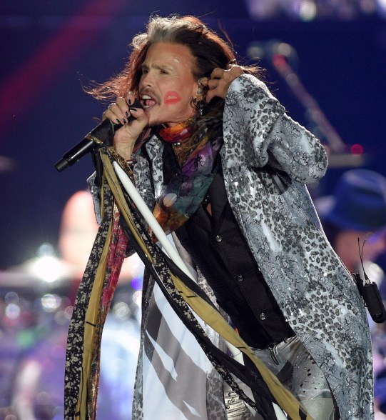 Rock Band Aerosmith Performs In Moscow.