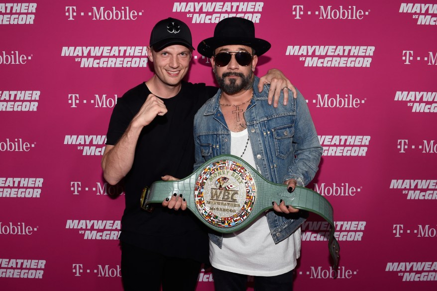 “SHOWTIME, WME|IMG, and MAYWEATHER PROMOTIONS VIP Pre-Fight Party Arrivals on the T-Mobile Magenta Carpet For “Mayweather VS McGregor”