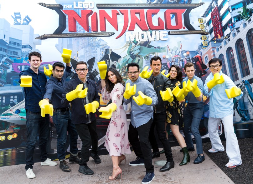 Cast Photo Call For Warner Bros. Pictures’ “The LEGO Ninjago Movie”