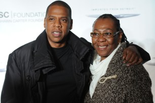 Jay-Z and his mom, Gloria Carter