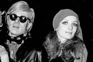 Andy Warhol and Viva in October 1968