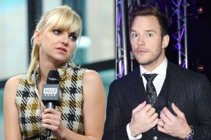 Anna Faris and Chris Pratt