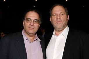 Bob Weinstein and Harvey Weinstein