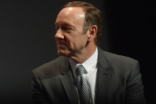 NEW YORK, NY - APRIL 21: Actor Kevin Spacey speaks onstage during Tribeca Talks: After The Movie: "NOW: In the Wings On A World Stage" during the 2014 Tribeca Film Festival at BMCC Tribeca PAC on April 21, 2014 in New York City. (Photo by Michael Loccisano/Getty Images for the 2014 Tribeca Film Festival)