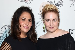 Jenni Konner and Lena Dunham