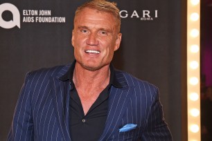 LONDON, ENGLAND - NOVEMBER 29: Dolph Lundgren attends CLUB LOVE for the Elton John AIDS Foundation in association with BVLGARI on November 29, 2017 in London, England. (Photo by David M. Benett/Dave Benett/Getty Images for BVLGARI)