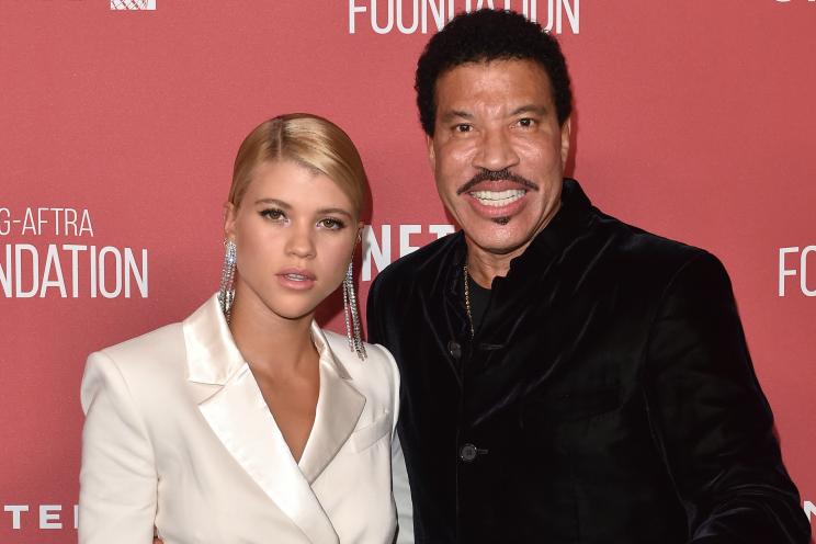 Sofia and Lionel Richie