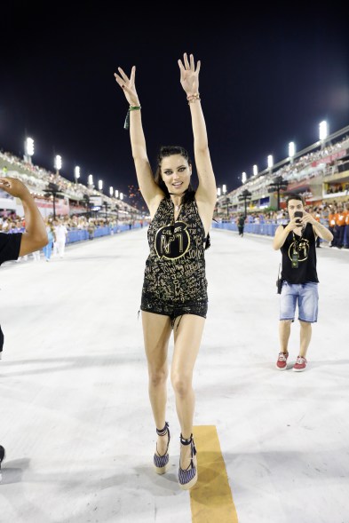 Victoria’s Secret beauty Adriana Lima goes wild at the Rio de Janeiro Carnaval