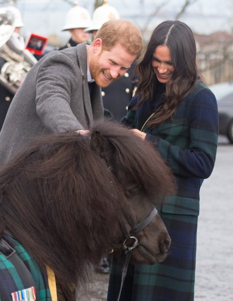 Prince Harry and Meghan Markle visit Edinburgh in Scotland