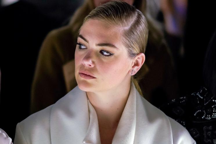 NEW YORK, NY - FEBRUARY 10: Kate Upton attends the Jonathan Simkhai fashion show during New York Fashion Week at Gallery I at Spring Studios on February 10, 2018 in New York City. (Photo by Michael Stewart/WireImage)