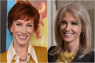 Kathy Griffin and Kellyanne Conway