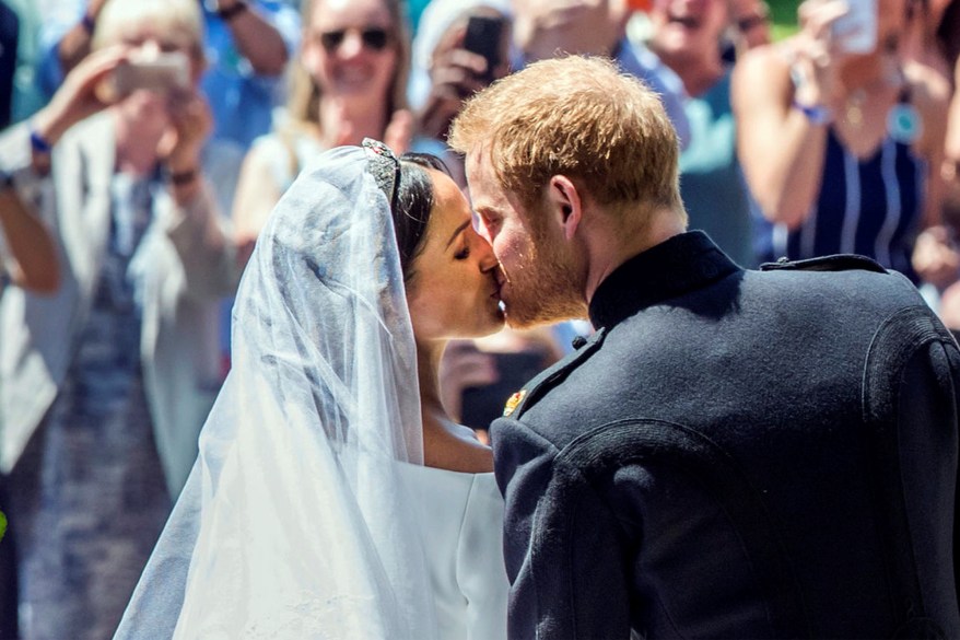 Snapshots from Prince Harry and Meghan Markle's big day