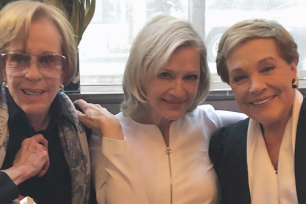 Carol Burnett, Diane Sawyer and Julie Andrews