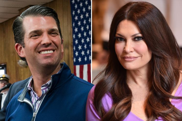 Donald Trump Jr. and Kimberly Guilfoyle