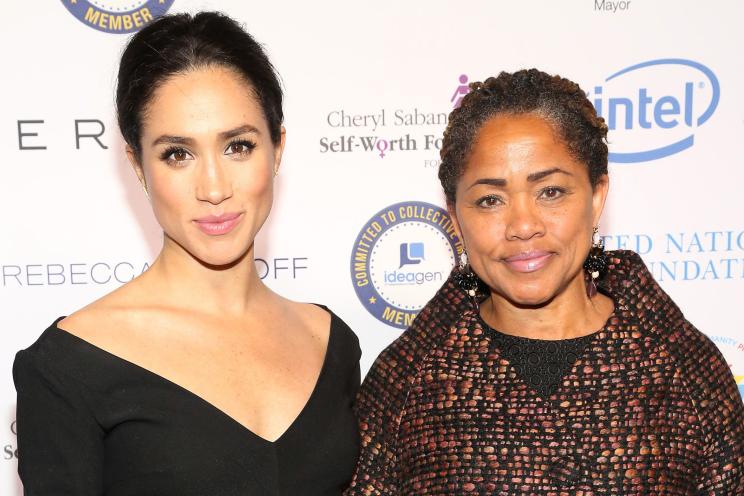 Meghan Markle and Doria Ragland