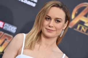 Brie Larson at the "Avengers: Infinity War" Hollywood premiere