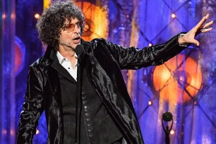 Howard Stern inducting Bon Jovi into the Rock and Roll Hall of Fame