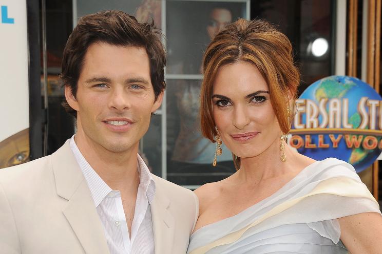 James Marsden and Lisa Linde