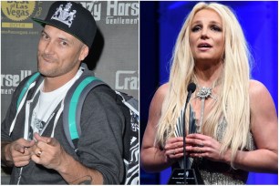 Kevin Federline and Britney Spears