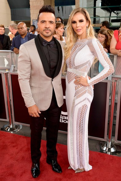 Luis Fonsi and Agueda Lopez