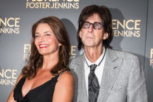 Paulina Porizkova and Ric Ocasek