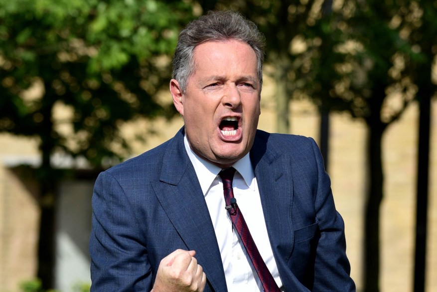 Piers Morgan screams his lungs out and more star snaps