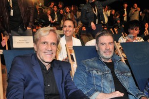 Randal Kleiser and John Travolta