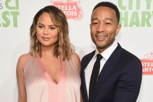 Chrissy Teigen and John Legend