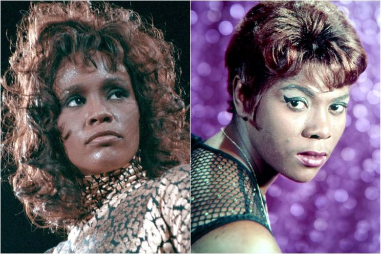 Whitney Houston and Dee Dee Warwick