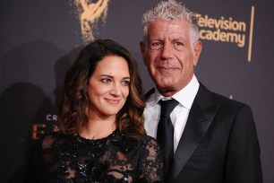 Anthony Bourdain and Asia Argento