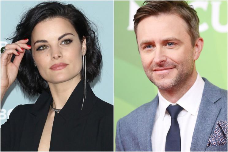 Jaimie Alexander and Chris Hardwick